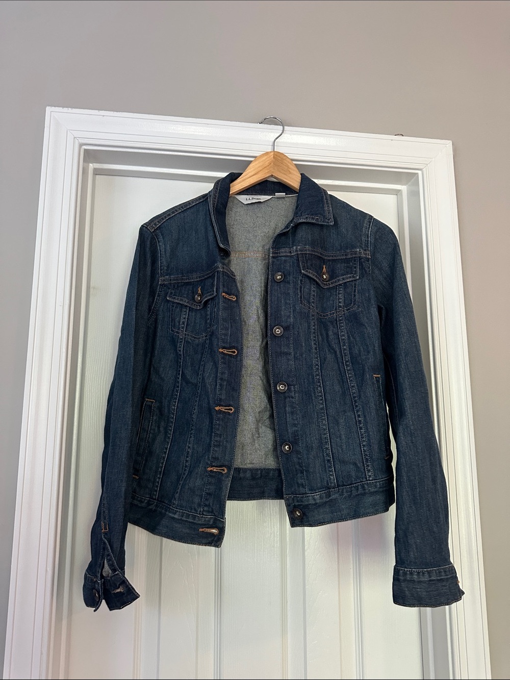 LL Bean denim jacket